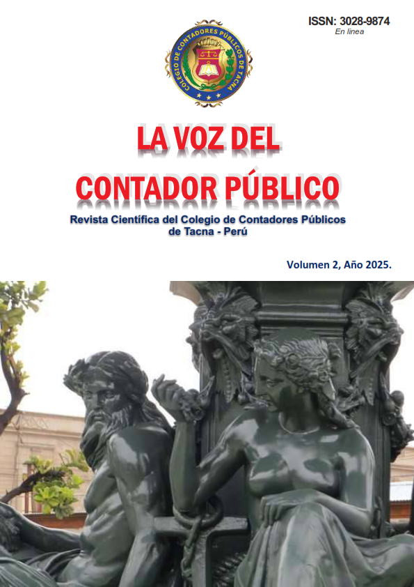 Portada de la Revista Número 2, La Voz del Contador Público.